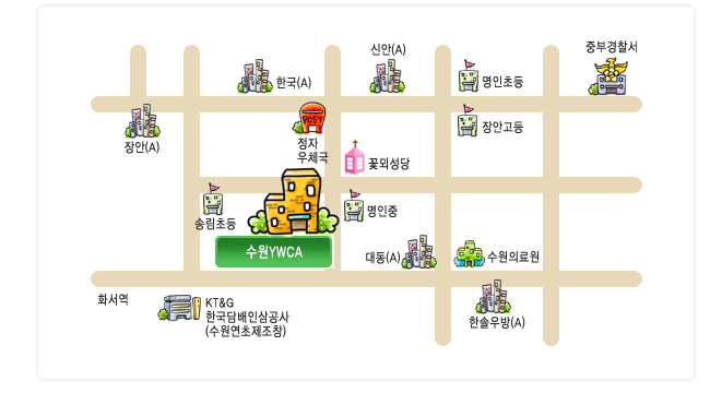 ����YWCA�簡���μ���